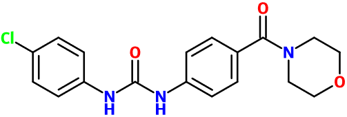 (image for) MC080108 1-(4-Chlorophenyl)-3-[4-(4-morpholinylcarbonyl)phenyl]urea